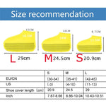 Surboute-chaussures en silicone imperméable pliable