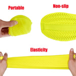 Surboute-chaussures en silicone imperméable pliable